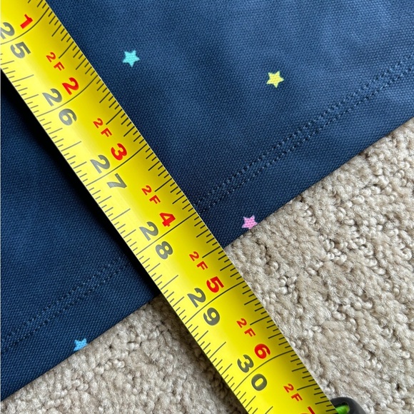 NEW G/FORE Performance Golf Polo Navy/Multicolor Star Print Men's Size M - Picture 11 of 11